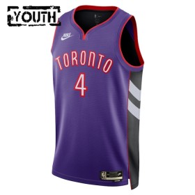 Maillot Enfant Toronto Raptors Scottie Barnes 2024-25 Nike Classic Edition Violet Swingman